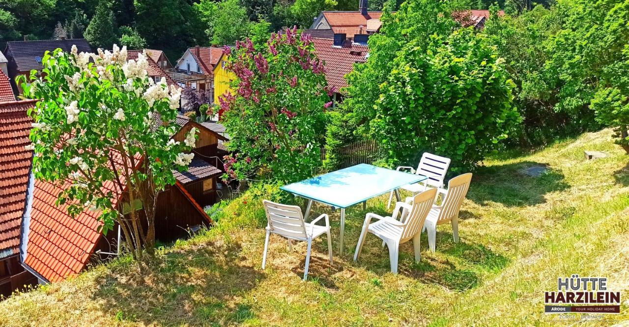 Arode Huette Harzilein - Romantic Tiny House On The Edge Of The Forest Zorge Exterior photo