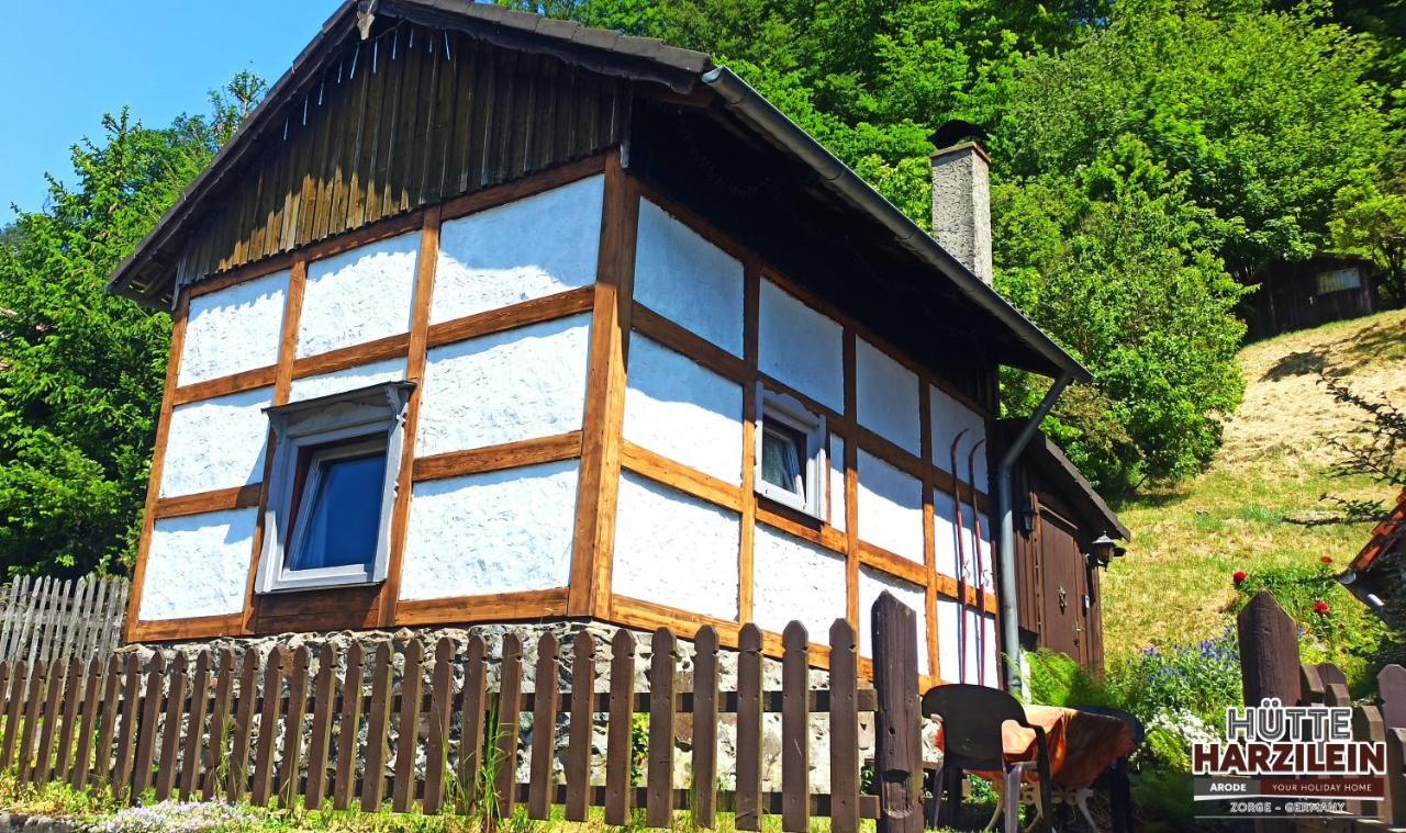 Arode Huette Harzilein - Romantic Tiny House On The Edge Of The Forest Zorge Exterior photo
