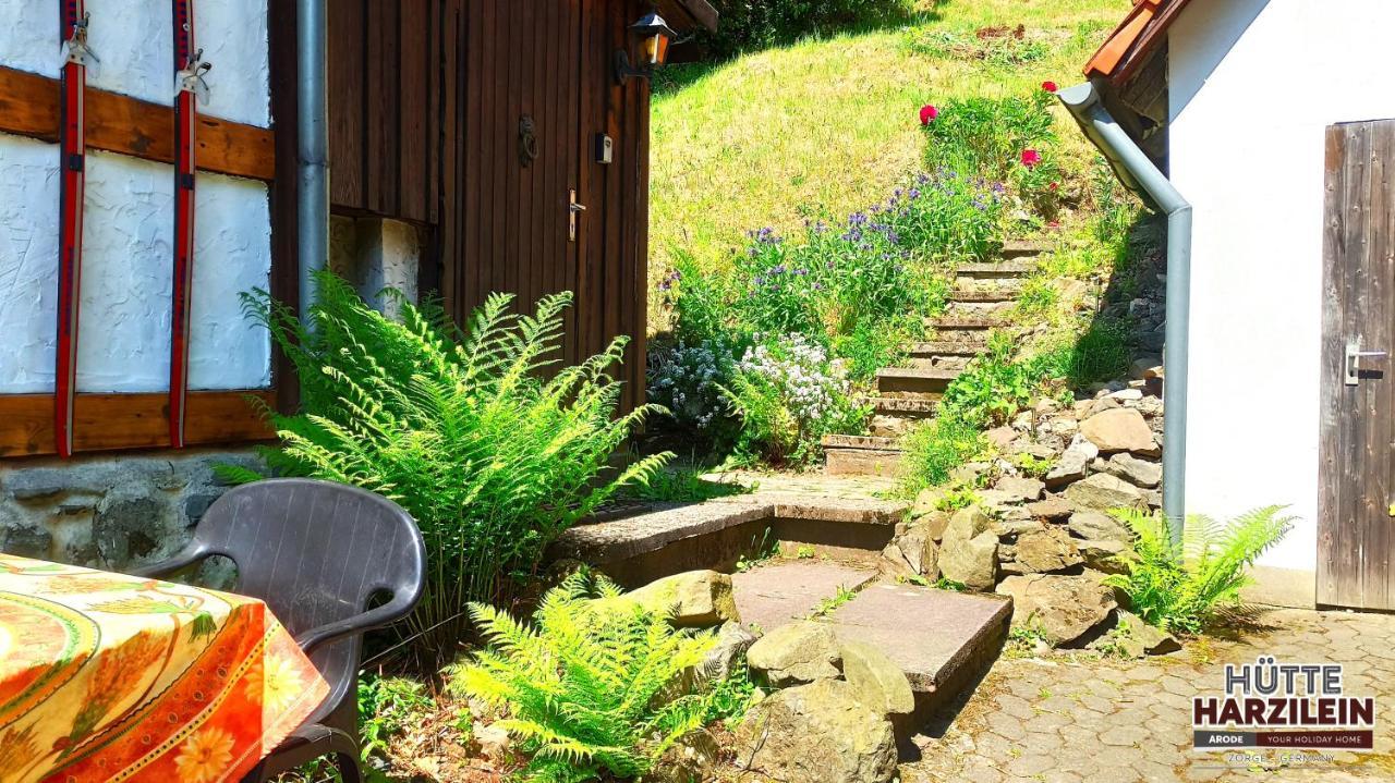 Arode Huette Harzilein - Romantic Tiny House On The Edge Of The Forest Zorge Exterior photo