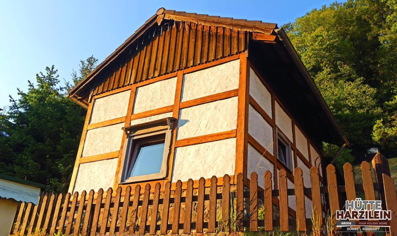 Arode Huette Harzilein - Romantic Tiny House On The Edge Of The Forest Zorge Exterior photo