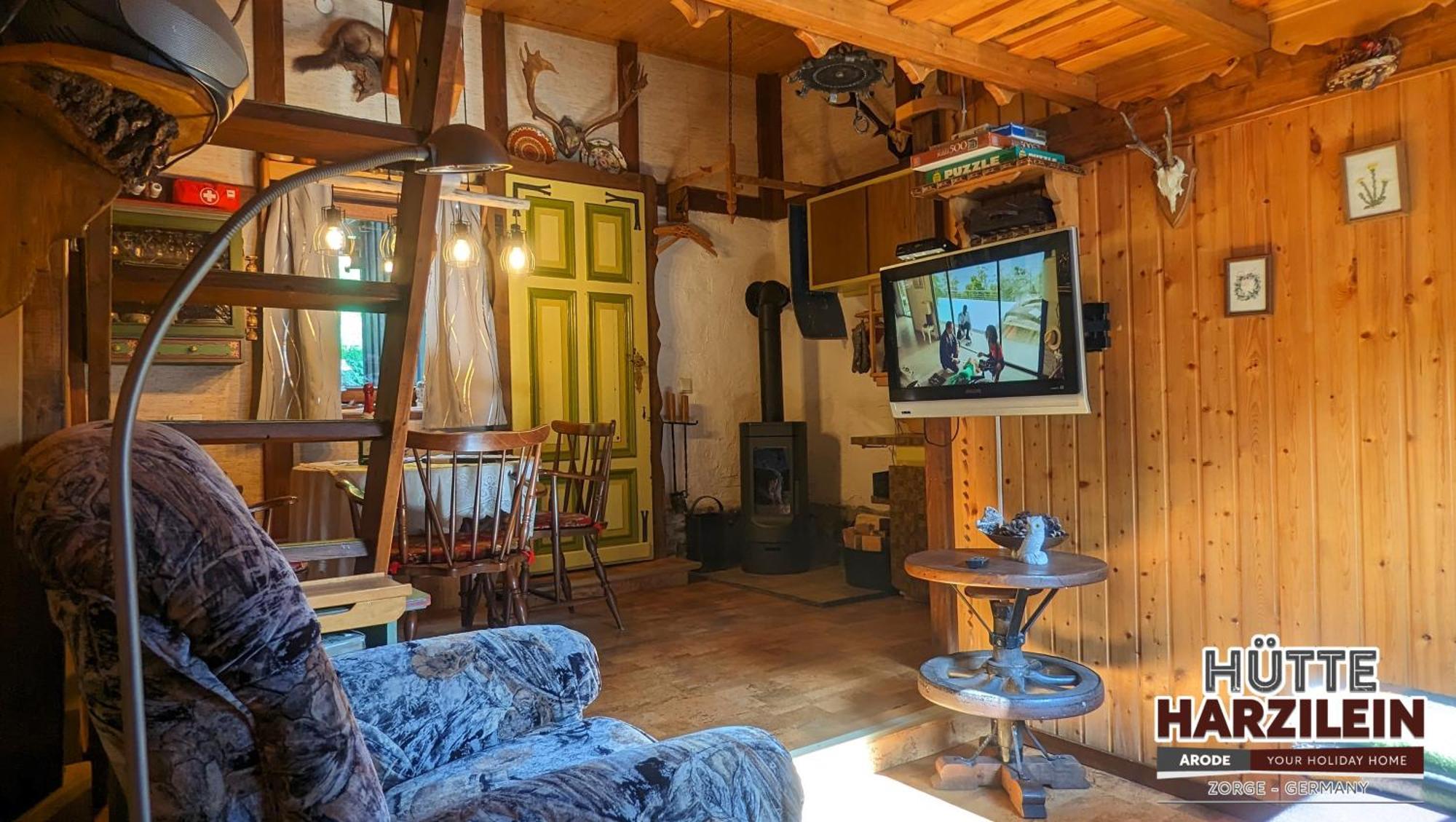 Arode Huette Harzilein - Romantic Tiny House On The Edge Of The Forest Zorge Exterior photo